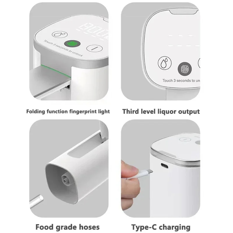 Bomba de Agua con Huella Digital